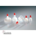 Natural Linerless LDPE Yorker Cap with Red Tip | Quasar Instruments
